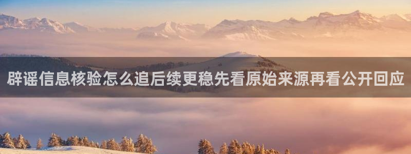 网络事件动态:辟谣信息核验怎么追后续更稳先看原始来源再看公开回应